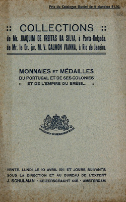 16973
          <br/>
          Collections de Mr. Joaquim de Freitas da Silva, de Mr. le Dr. jur. M. V. Calmon Vianna
          <br/>
          <em></em>